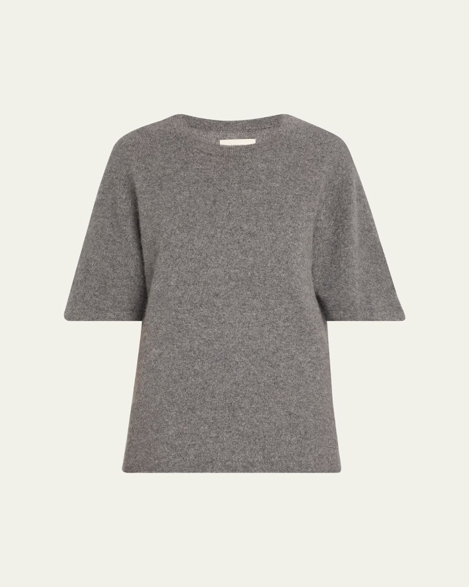 Raven Short-Sleeve Wool Sweat